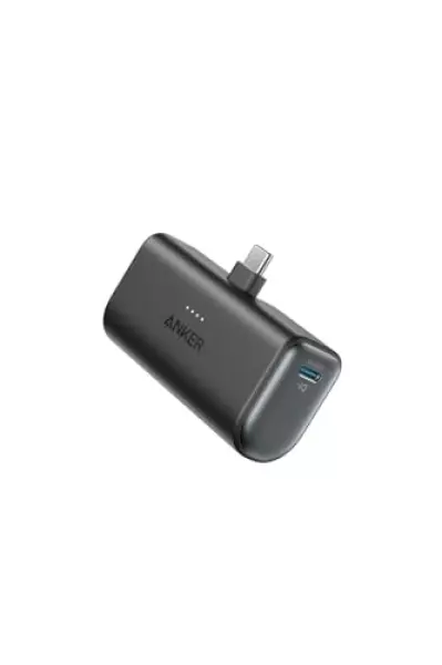 Anker 511 Power Bank (PowerCore Fusion 5000) (5000mAhモバイルバッテリー搭載 USB充電器/USB PD対応) 【PSE技術基準適合/コンセント 一体型/PowerIQ 3.0(Gen2)搭載/折りたたみ式プラグ】 iPhone13 /13 Pro Android その他各種機器対応(ブラック)