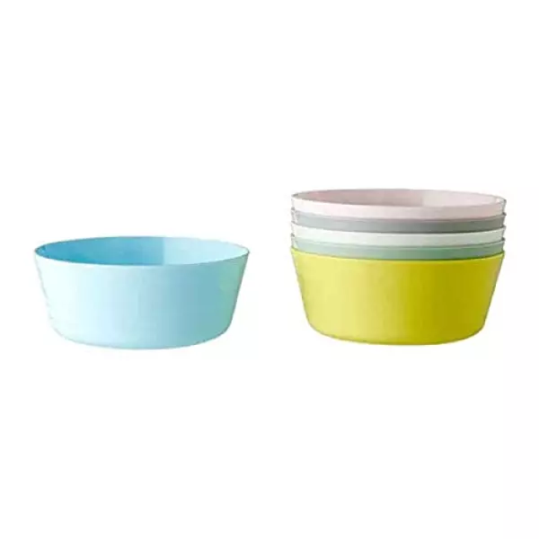 IKEA イケア ボウル 6ピース 12cmミックスカラー アソートカラー 60378669 KALAS