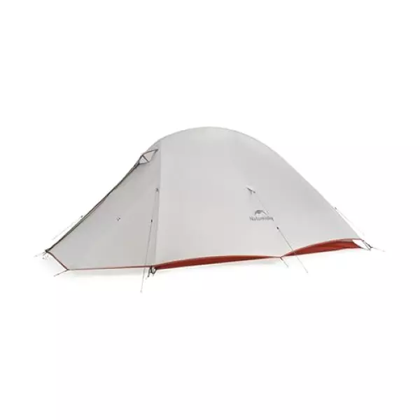 Naturehike cloudup pro【2024アップグレード版】 1.36kg 超軽量テント 1~2人用 高度増加 防暴雨20Dナイロン 流線形防風設計 通気 防結露 ダブルY型自立構造 安定 前室付き コンパクト PU3000+ 簡単設営 三種使用方式 専用グランドシート付き ソロテント 登山 防災 ツーリングテント ドームテント(グレー)