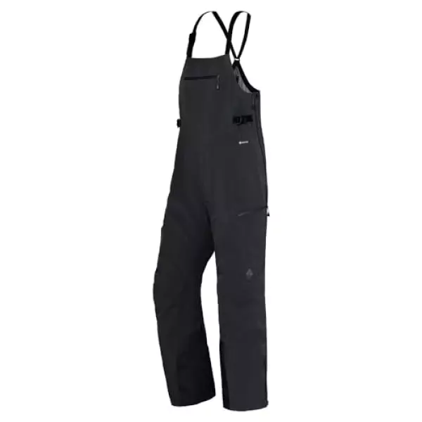 モンベル パウダートラック ビブ Men's ブラック (BK) 1102549 スキーやスノーボード用 オーバーオール用 国内正規品 (M)