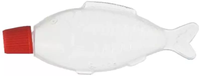 中央化学 タレビン 醤油 差し たれ ソース 調味料 容器 弁当 日本製 テイクアウト 日本製 魚 小 4ml 200個入 約2.3×1.2×6cm 透明