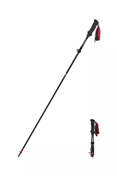 Naturehike(ネイチャーハイク) 超軽量 トレッキングポール カーボン 炭素繊維 男女 5段 折りたたみ 伸縮 調節可 登山 遠足 旅行 雪山 アウトドア (紫, S)