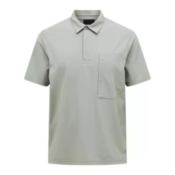 PeakPerformance ピークパフォーマンス ポケットポロ メンズ S リミットグリーン 緑