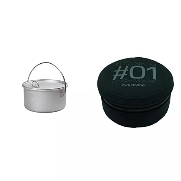 エバニュー Backcountry Almi Pot シルバー 122×67mm