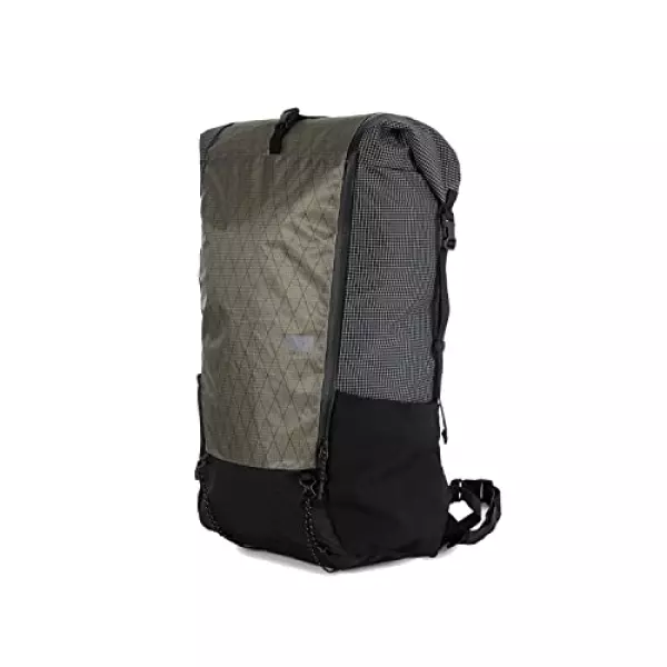 ZEROGRAM(ゼログラム)Lost Creek UL 20 (KHAKI)/バックパック ロールトップ型 軽量 460g 拡張性 X-PAC LITE SKIN 再生ナイロン アウトドア デイハイク ナイトハイク 登山 テント泊