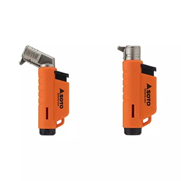 SOTO(ソト) マイクロトーチ ACTIVE(アクティブ) オレンジ ST-486RG & マイクロトーチ COMPACT(コンパクト) オレンジ ST-485RG【セット買い】