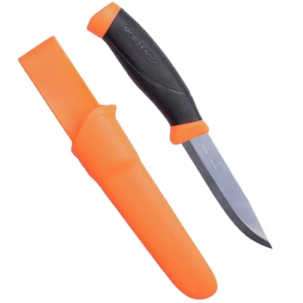 モーラナイフ コンパニオン ステンレス Morakniv | ナイフ キャンプ アウトドア キャンプ用品 アウトドア用品 ソロキャンプ バトニング 薪割り 刃厚2.5mm 料理 調理 釣り 登山【オレンジ】Moraknifv Companion Orange