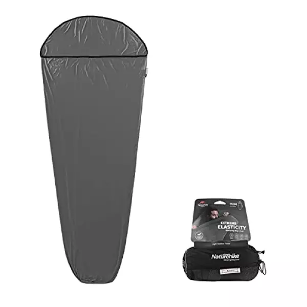 TRIWONDER インナーシーツ 高い弾性寝袋ライナー トラベルシーツ インナーシュラフ シーツ寝袋 スリーピングバッグ 超軽量 通気性 肌触り良い アウトドア用寝具 室内外通用 出張 旅行 キャンプ ホテル用 登山 車中泊 丸洗い可 地震対策 防災用品 収納袋付き 4色 (グリーン - 200 x 80cm)