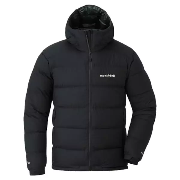 モンベル パーマフロスト ライトダウンパーカ Men's ブラック(BK) 1101639 トレッキング,登山用 雪山,冬山用 国内正規品 (M)
