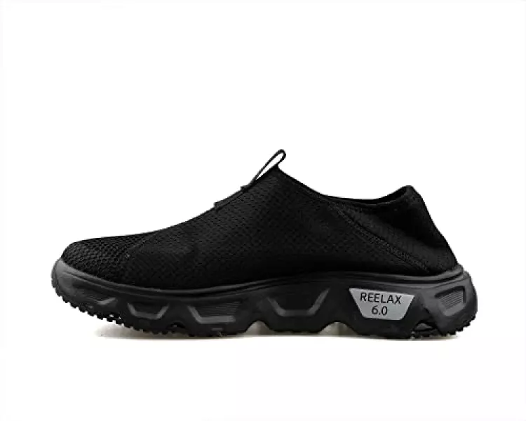 【SALOMON】 メンズ リラックス モック 6.0 REELAX MOC 6.0 L47111500 black black alloy スリッポン