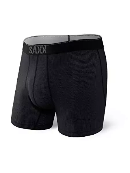 サックス(SAXX) ボクサーパンツ 前開き QUEST QUICK DRY MESH BOXER BRIEF FLY クエスト クイックドライメッシュ メンズ ボクサーブリーフ/BL2/XL メンズ