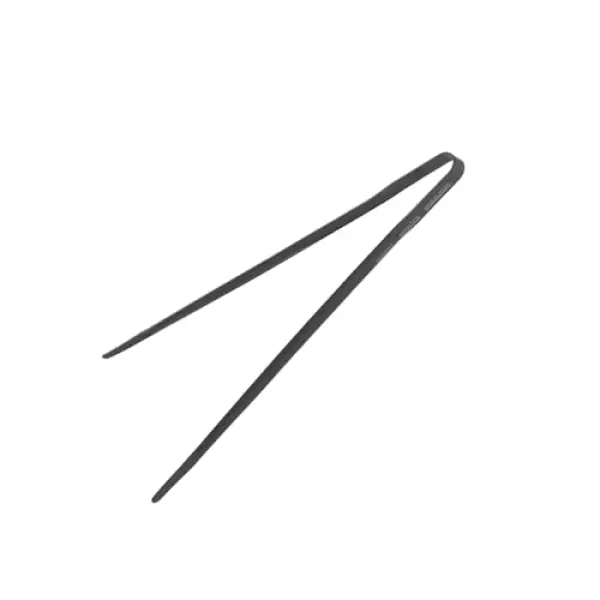 アイデアセキカワ 箸のようにつかめる トング 17.5cm ブラック 15g 燕三条 日本製 lifestyle tong
