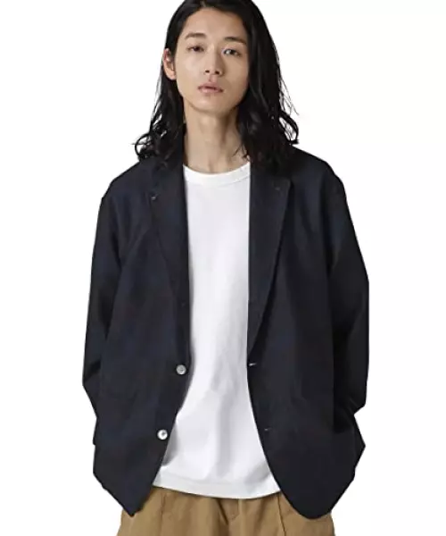 ナノ・ユニバース(nano・universe) LB.03/「CALIFORNIA CASUALAIRE別注」ボタニカルジャケット S ネイビー LB.03 Section