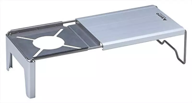 ソト(SOTO) ミニマルワークトップ ST-3107 シルバー 本体サイズ:幅37.6×奥行15.3×高さ9.5cm