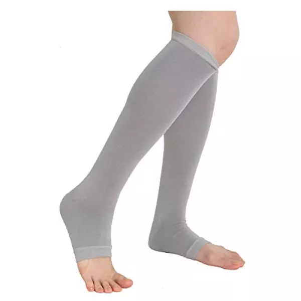 リフランス liflance 【 オープントゥソックス 】抗菌防臭加工 レッグカバー レディース リカバリーウェア リカバリーウエア
