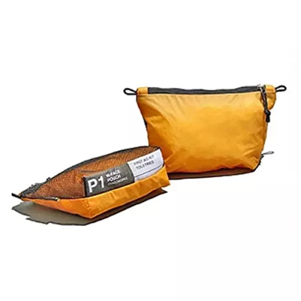 PaaGo WORKS パーゴワークス W-FACE ポーチ 1 オレンジ