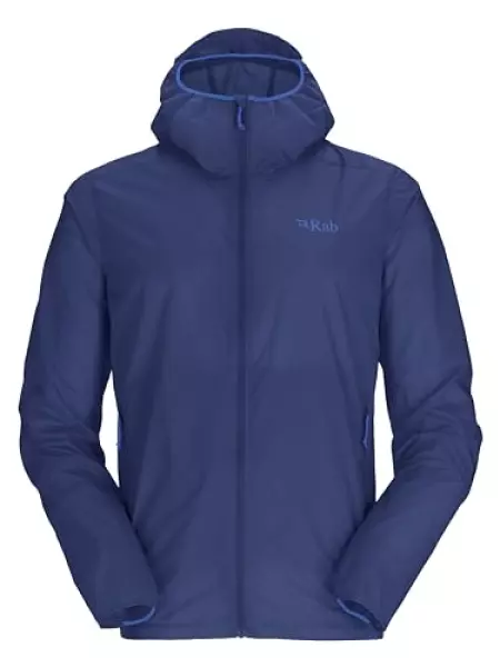 Rab ラブ バイタルフーディ メンズ M(JPNサイズL) ナイトフォールブルー 青