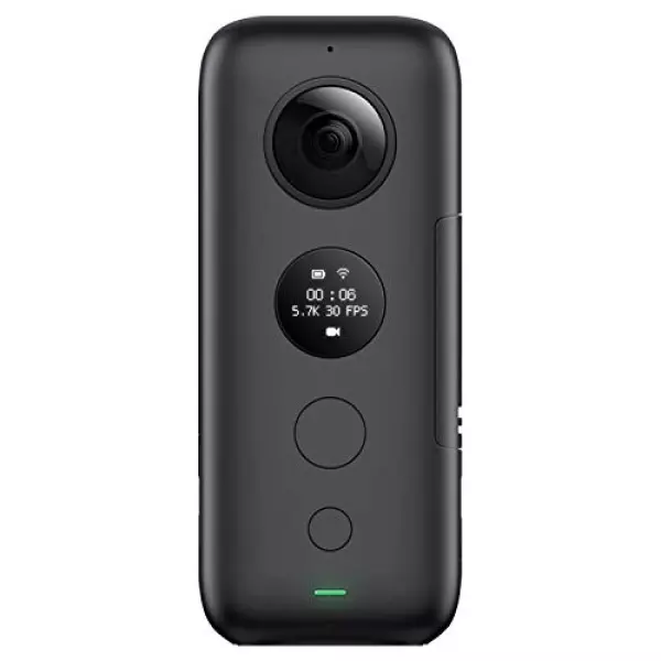 Insta360 ONE X 360度アクションカメラ、FlowState手ブレ補正搭載(SDカード別売り、V30ビデオスピードクラスmicroSDXCが必要)