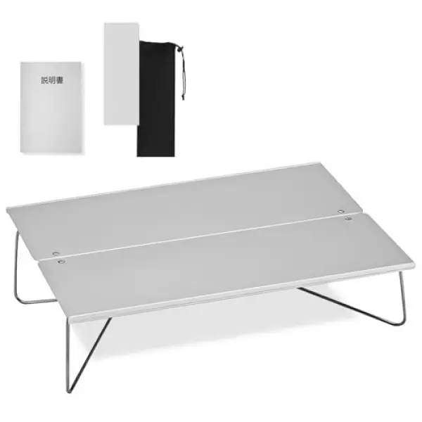 ソト(SOTO)ポップアップ ソロテーブル フィールドホッパー アウトドアテーブル 折りたたみ式 机 超軽量 簡単組み立て ミニテーブル 小型 一体式 キャンプテーブル コンパクト【収納袋&日本語説明書付き】アウトドア/ソロキャンプ/ハイキング