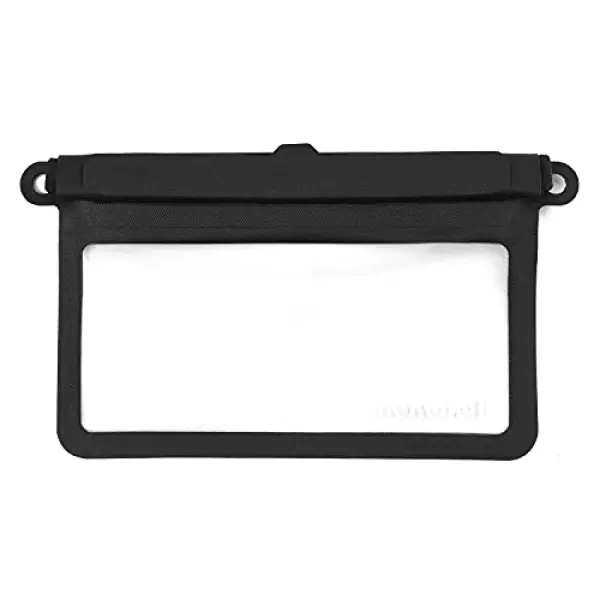 【np】 モンベル mont-bell 防水バッグ モバイルドライポーチ アウトドア 財布 ウォレット スマートフォン 軽量 防水 キャンプ 1133279 (ブラック)