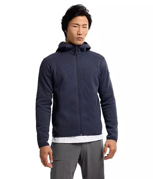 Arc'teryx コバート フーディ メンズ (L, BlackSapphireHeather)