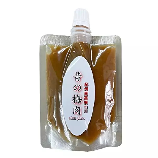 深見梅店 「無添加 昔の梅肉パウチパック100g×4本」