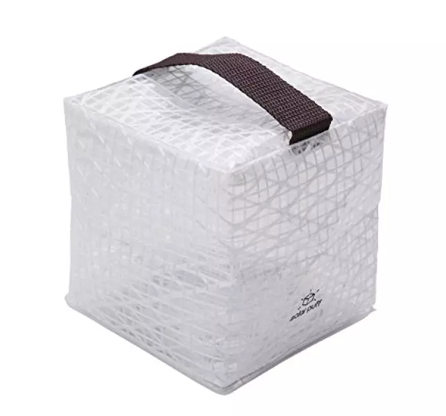 solar puff(ソーラーパフ) ソーラー式エコライト solar puff ソーラーパフ ウォームライト PUFF-15WL