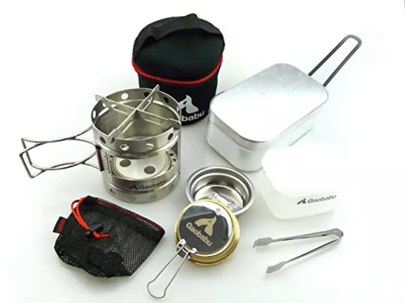 Gaobabuキャリボ風防+固形燃料ツール+メスティンTR-210のセット GSET-11