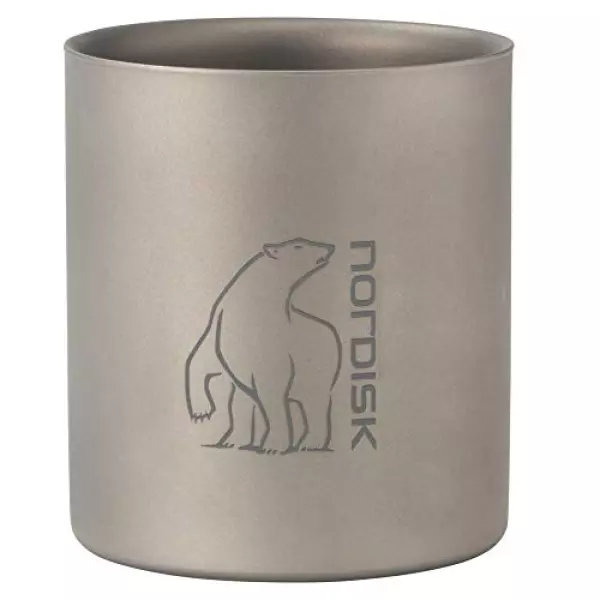 NORDISK(ノルディスク) アウトドア キャンプ マグカップ チタン製 ダブルウォール仕様 220ml 【日本正規品】 119010