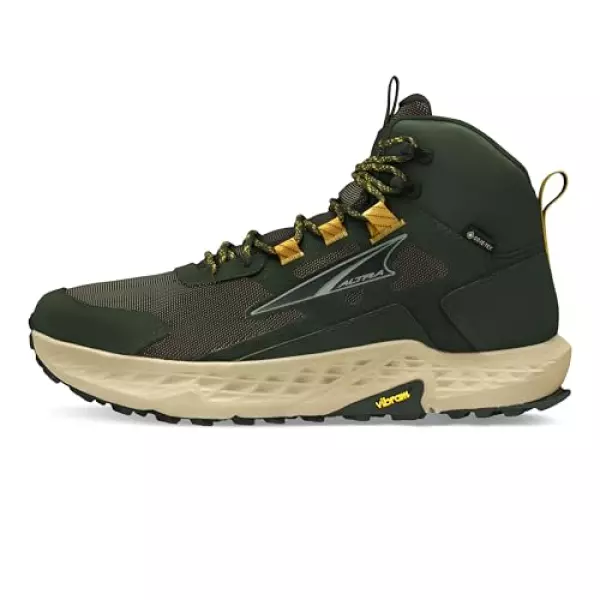 ALTRA メンズ AL0A85P7 Timp Hiker GTX トレイルシューズ, ダスティーオリーブ, 10.5