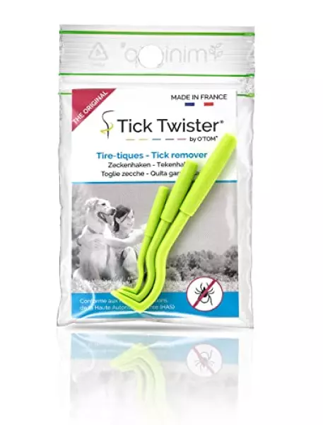 【正規品】 TickTwister マダニ取り マダニ除去 マダニ取り器具 マダニ ティックツイスター ジップロック ziplock 3本入 (1袋)