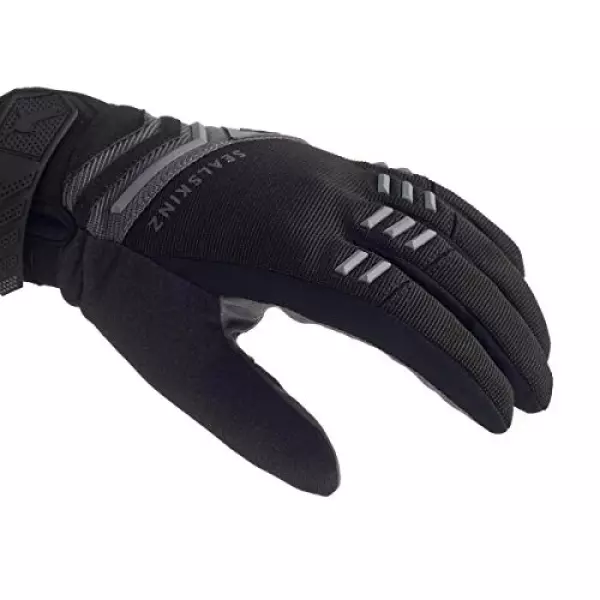 シールスキンズ Dragon Eye MTB グローブ ブラック/ミッドグレー 防水 タッチパネル対応 L