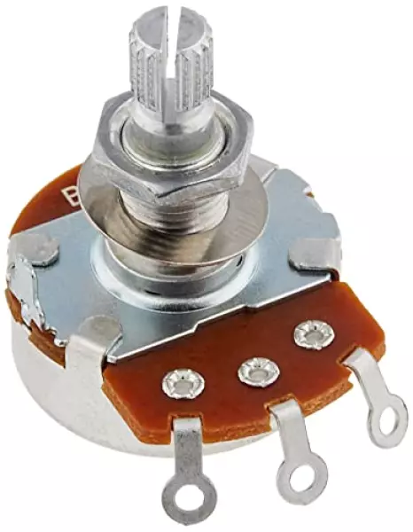 SCUD ALPHA(アルファ) ポット φ24 500KΩ Bカーブ ミリサイズ ALP-500B