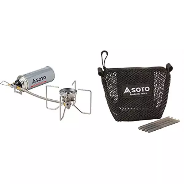 SOTO(ソト) レギュレーターストーブ FUSION(フュージョン) ST-330 & FUSION ポーチ ST-3301【セット買い】