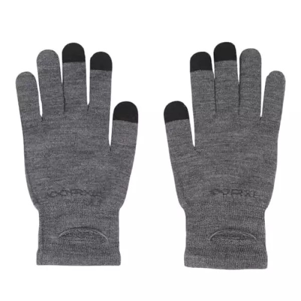 アールエル(RxL) メリノウールグローブ ライト MWA9505-11 (チャコールグレー/ML/Men's、Lady's)