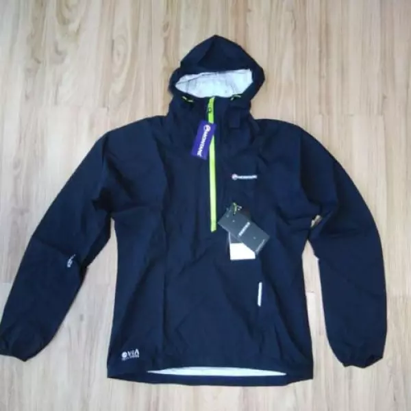 モンテイン MONTANE ウインドシェル レインジャケット VIA