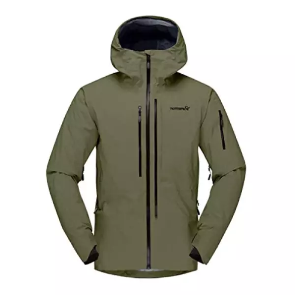 Norrona ノローナ ロフォテン ゴアテックスプロジャケット メンズ S オリーブナイト 緑