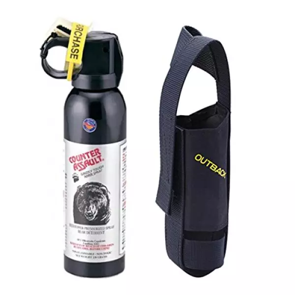 COUNTER ASSAULT(カウンターアソルト) 熊よけスプレー+専用ホルスター セット 02194+02195