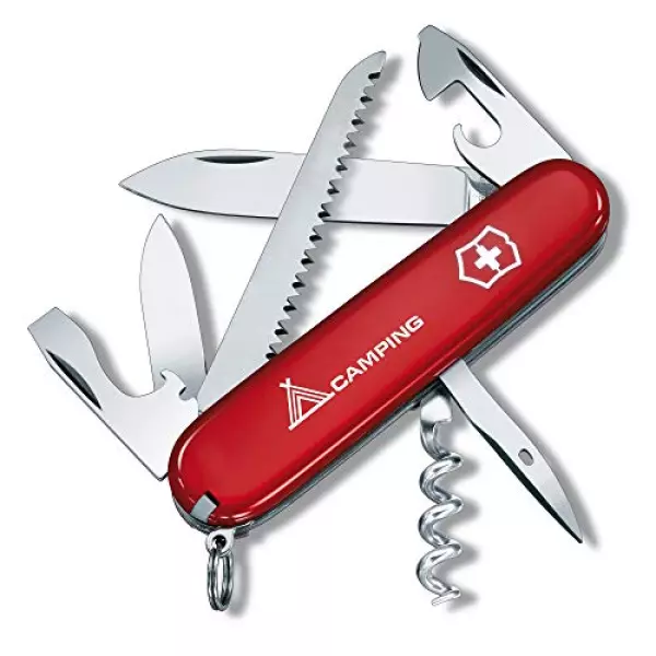 VICTORINOX(ビクトリノックス) ナイフ キャンプ ハイキング キャンパー 1.3613.71 【国内正規品 保証付】