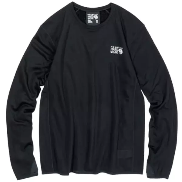 MOUNTAIN HARDWEAR(マウンテンハードウェア) ギーロングスリーブクルー【ASIAN FIT】 OE7734 016(Heather Shark) M