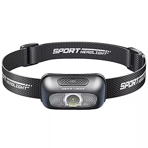 KEWISI ヘッドライト USB充電式 高輝度 LED ヘッドライト 5種点灯モード 赤&白ライト SOS点滅 頭につけ ヘッドランプ 防水防塵 60°角度調整可 夜釣り 最適 登山 キャンプ 散歩 作業 釣り アウトドア 災害 停電用 小型 40g超軽量 ヘッド ライト