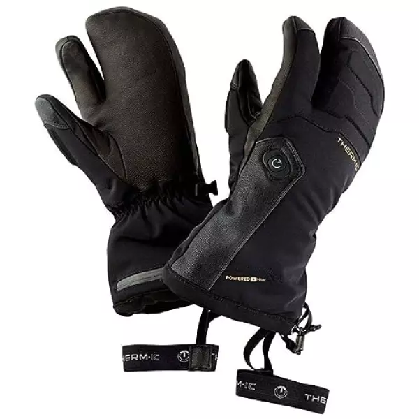 【THERM-IC】サーミック パワーグローブ スキーライト Bk/Ca 8.5 バッテリー内蔵 温度調整可能