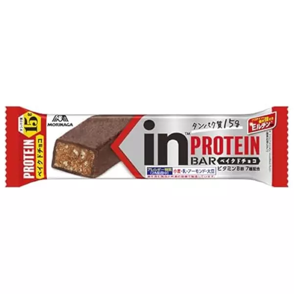 森永製菓 inバー プロテイン ベイクドチョコ ×12本入