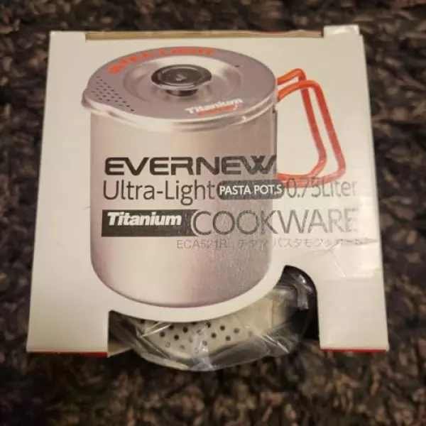 エバニュー ECA521R チタン パスタもクッカーS