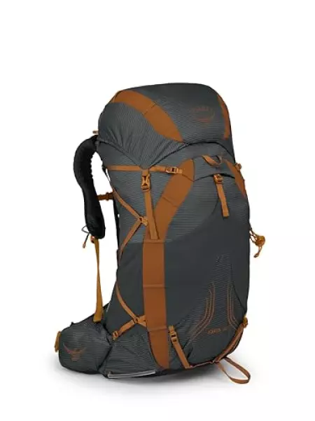Osprey Exos 38L メンズ 超軽量 バックパッキングバックパック ダークチャコール L/XL