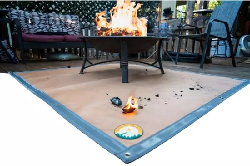 ファイヤーサイド アウトドア(FIRESIDE OUTDOOR) アウトドア キャンプ 焚き火台マット 耐火シート エンバーマット 【日本正規品】 15202