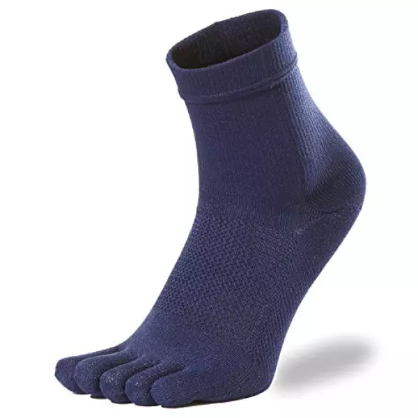 (シースリーフィット)C3fit トレーニング ペーパーファイバー5フィンガーソックス 3F66305 【ユニセックス】 N ネイビー S