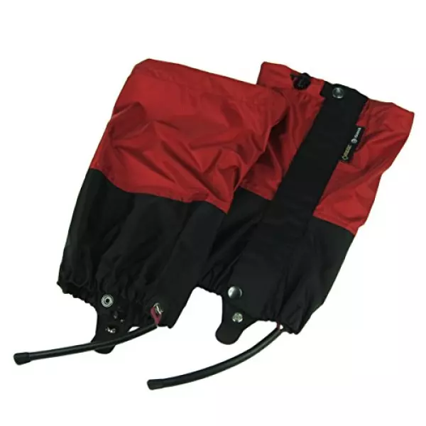 イスカ(ISUKA) ゴアテックス ライトスパッツ フロントジッパー S 246419 レッド