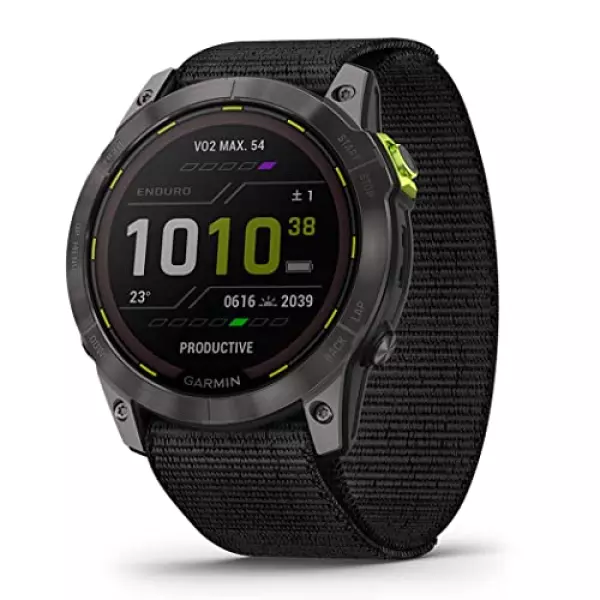 ガーミン(GARMIN) GARMIN(ガーミン)Enduro 2 Dual Power Black Carbon Gray DLC Ultra Fit Band Android/iOS対応【日本正規品】