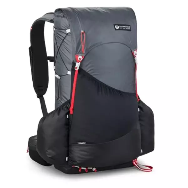 Gossamer Gear ゴッサマーギア Kumo 36 R グレー Mサイズ ハイキング バックパック ミニマルキャンプ 軽量設計 フォームパッド搭載 トップアクセス仕様 収納力 ロングトレイル向け クラシックデザイン トレッキング用パック